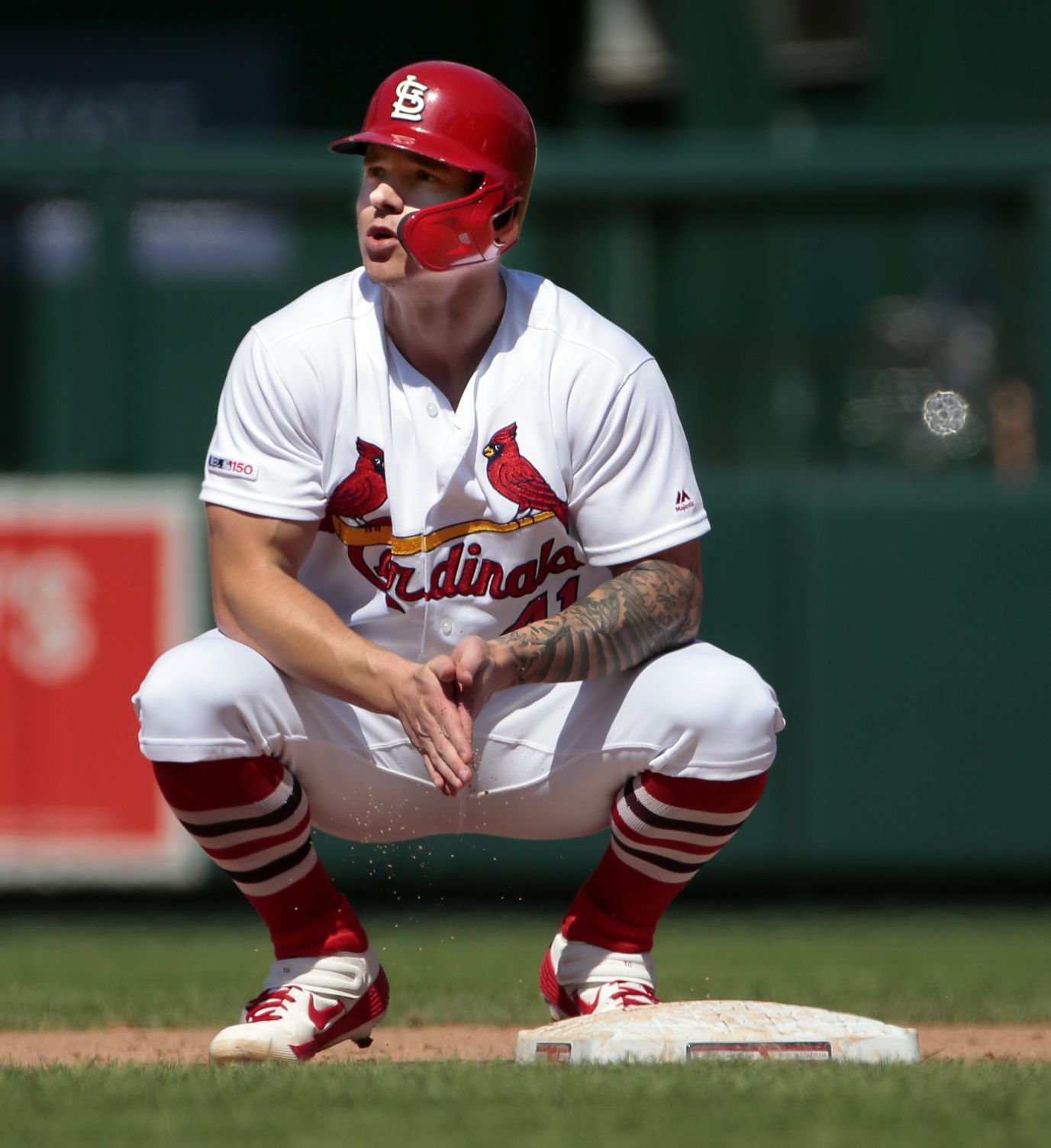 Cardinals 10, Giants 0 at Busch